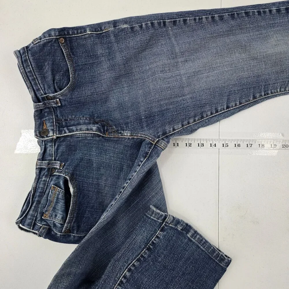 Levi's 515‎ boot cut jeans 8m blue denim womens 4991